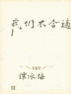 我们不合适1V1封面