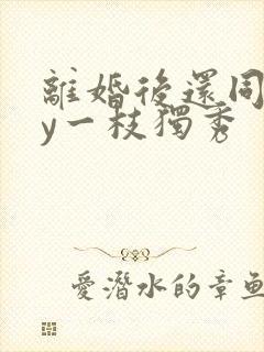 离婚后还同居by一枝独秀