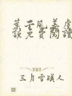 叶子风姜虞雪小说免费阅读