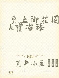 皇上御花园hlh霍冶臻封面