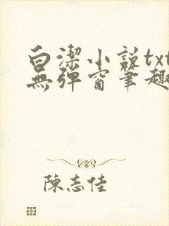 白洁小说txt无弹窗笔趣阁