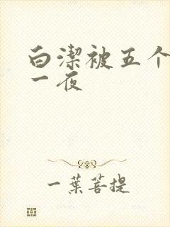 白洁被五个人玩一夜