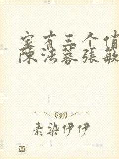 家有三个俏媳妇陈法蓉张敏