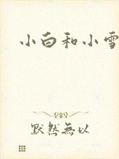 小白和小雪