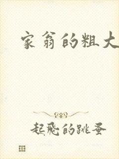 家翁的粗大