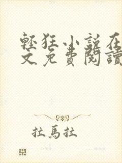 轻狂小说在线全文免费阅读