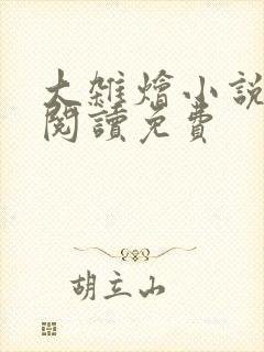 大杂烩小说全集阅读免费