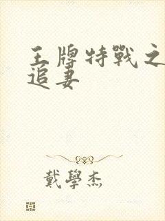 王牌特战之军少追妻