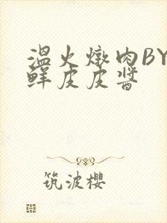 温火炖肉BY海鲜皮皮酱封面