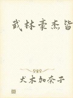 武林豪杰皆我奴