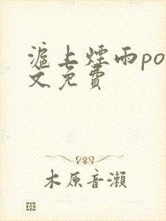 沪上烟雨po全文免费