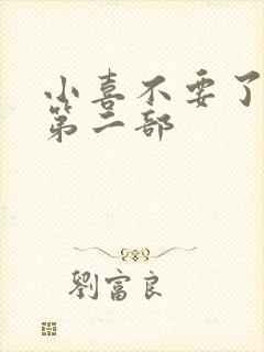 小喜不要了好大第二部