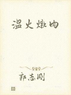 温火炖肉