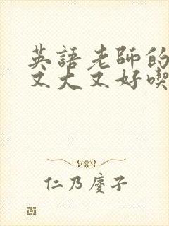 英语老师的兔子又大又好吃封面