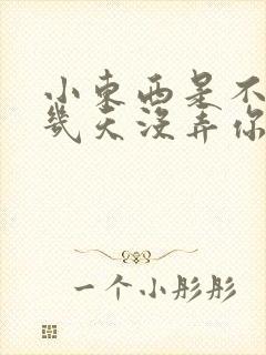 小东西是不是好几天没弄你了封面