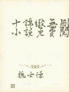 十锦缎无删原著小说免费阅读