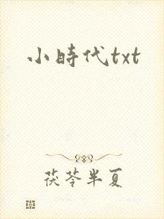 小时代txt