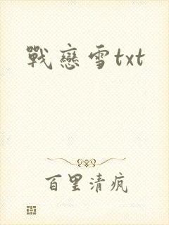 战恋雪txt