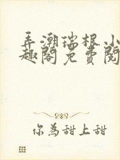 弄潮瑞根小说笔趣阁免费阅读封面