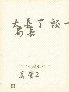 太长了 轻一点 局长封面