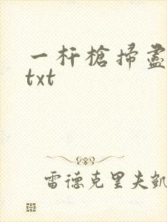 一杆枪扫尽全家txt