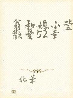 翁和媳小莹浴室欢爱52章封面