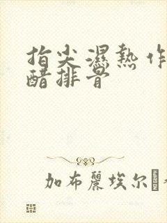 指尖湿热作者糖醋排骨