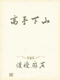 高手下山封面