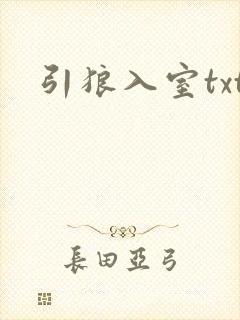 引狼入室txt