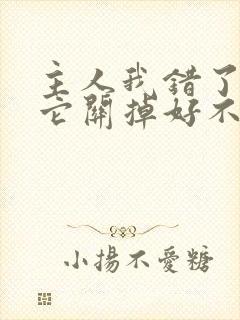 主人我错了请把它关掉好不好封面