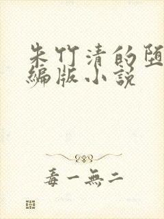 朱竹清的堕落改编版小说