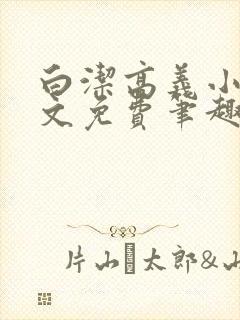 白洁高义小说全文免费笔趣阁在线阅读封面