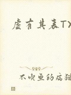 虚有其表TXT封面