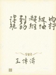 得到超级肉禽系统的维他柠檬茶