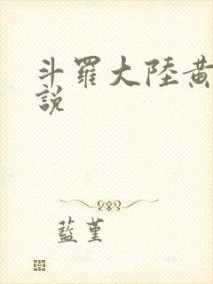 斗罗大陆黄化小说封面