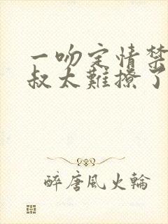 一吻定情禁欲小叔太难撩了