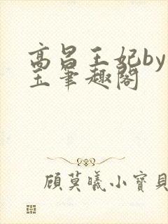 高昌王妃by黛玉笔趣阁