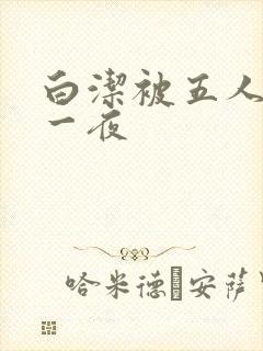 白洁被五人糟蹋一夜封面