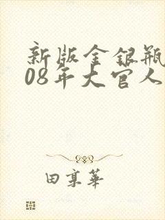 新版金银瓶2008年大官人