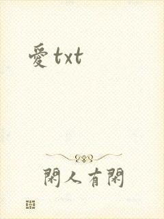爱txt