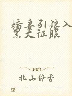 娇妻引狼入室被黑大征服封面