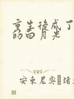 重生后成了皇帝的白月光封面