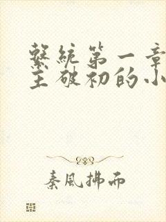 系统第一章给宿主破初的小说