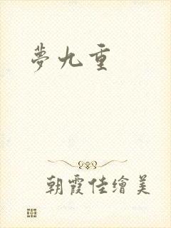 梦九重封面
