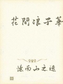 花间浪子华云龙