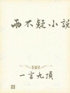 两不疑小说封面