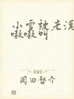 小雪被老汉玩得嗷嗷叫封面