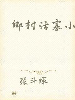 乡村活寡小说封面