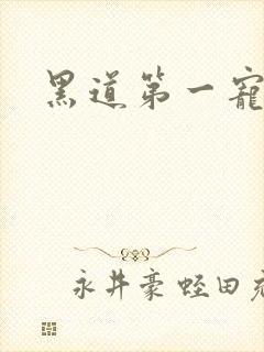 黑道第一宠婚封面