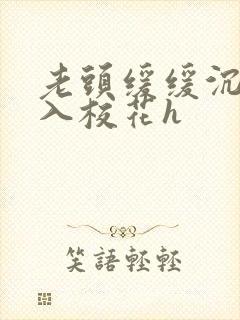 老头缓缓沉腰进入校花h